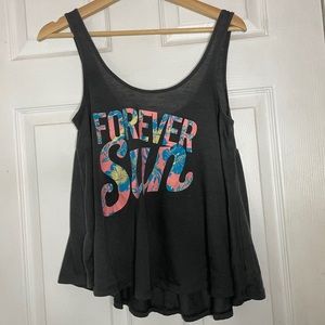Summer flowy tank